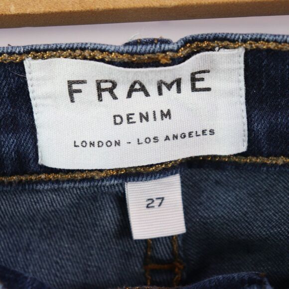 FRAME Le Skinny de Jeanne raw hem size 27 - Picture 4 of 6